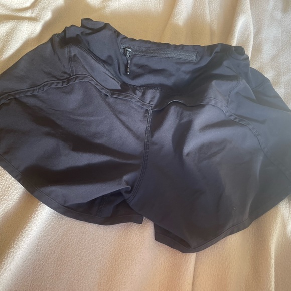 Lululemon shorts athletic cute speed up shorts running black - Picture 3 of 4